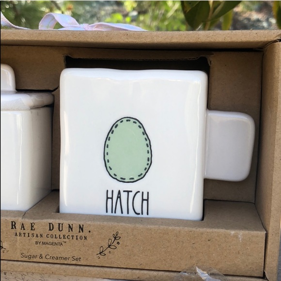 Rae Dunn🌼Sugar & Creamer Set🌼 - Picture 4 of 8